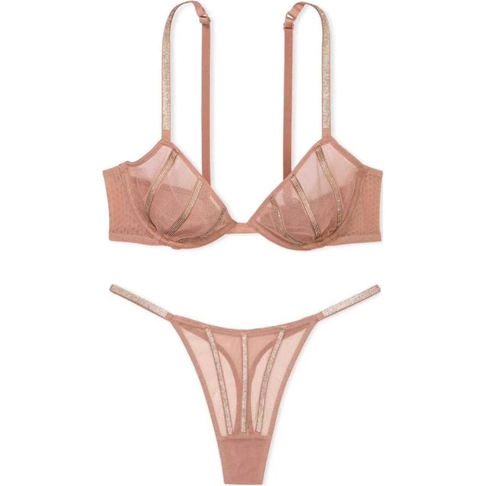 Victoria's Secret Set Orange Clothing Sets (Orange)