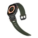 Black Green | Stainless Steel Interface | TPU Soft Strap