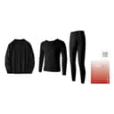 Black (Mink Fur Patch)+270 Weight Pounds Pure Black Base Layer