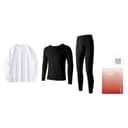 Black (Mink Fur Patch)+270 Weight Pounds Pure White Base Layer