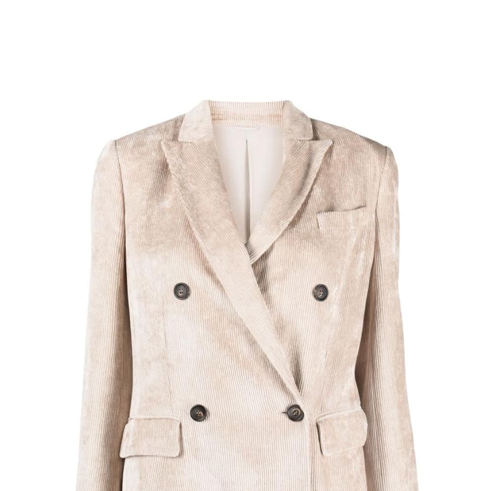 Brunello Cucinelli doublebreasted corduroy blazer