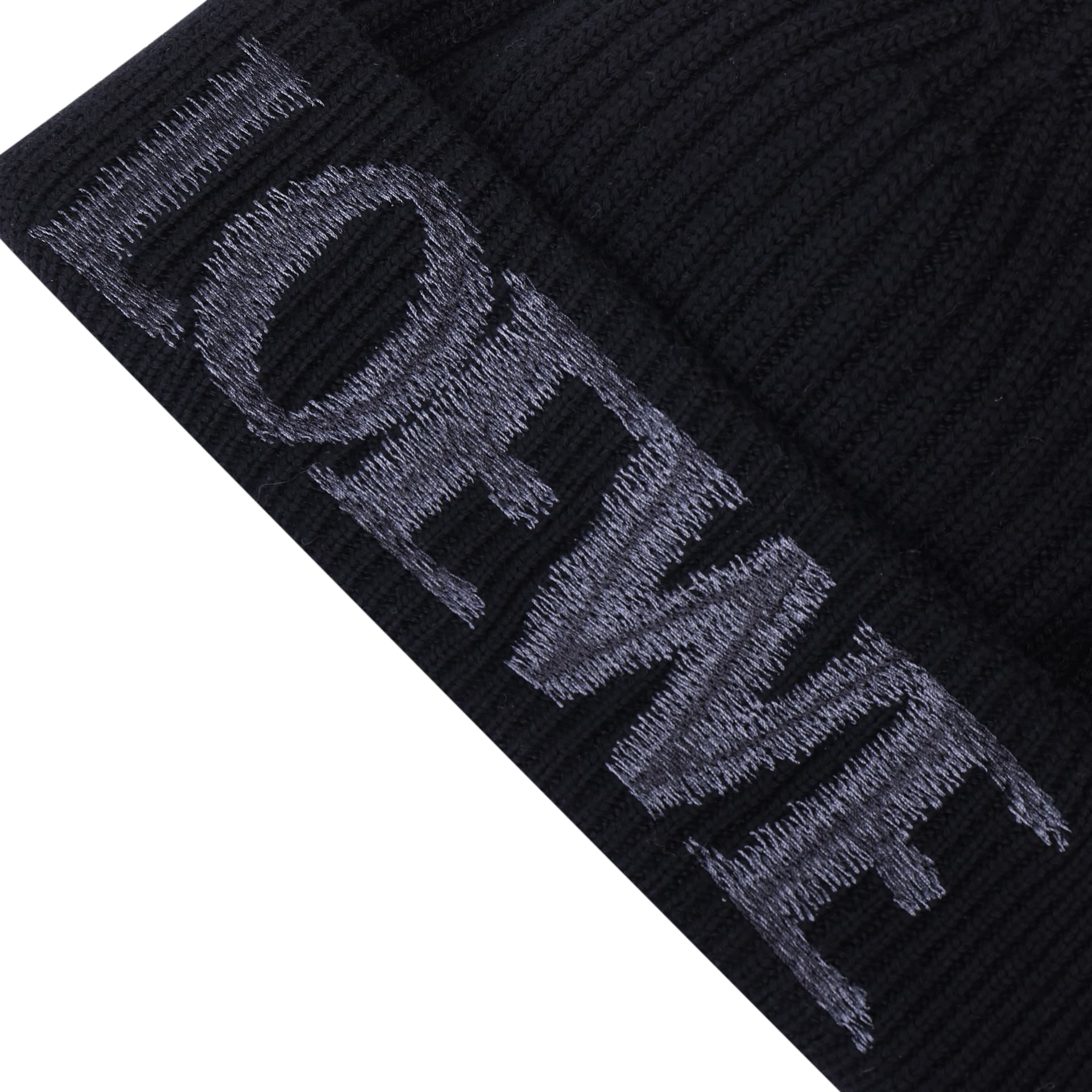 LOEWE Logo Embroidered Ribbed Knit Beanie