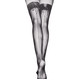 Victoria's Secret Stockings 1 Pack Black