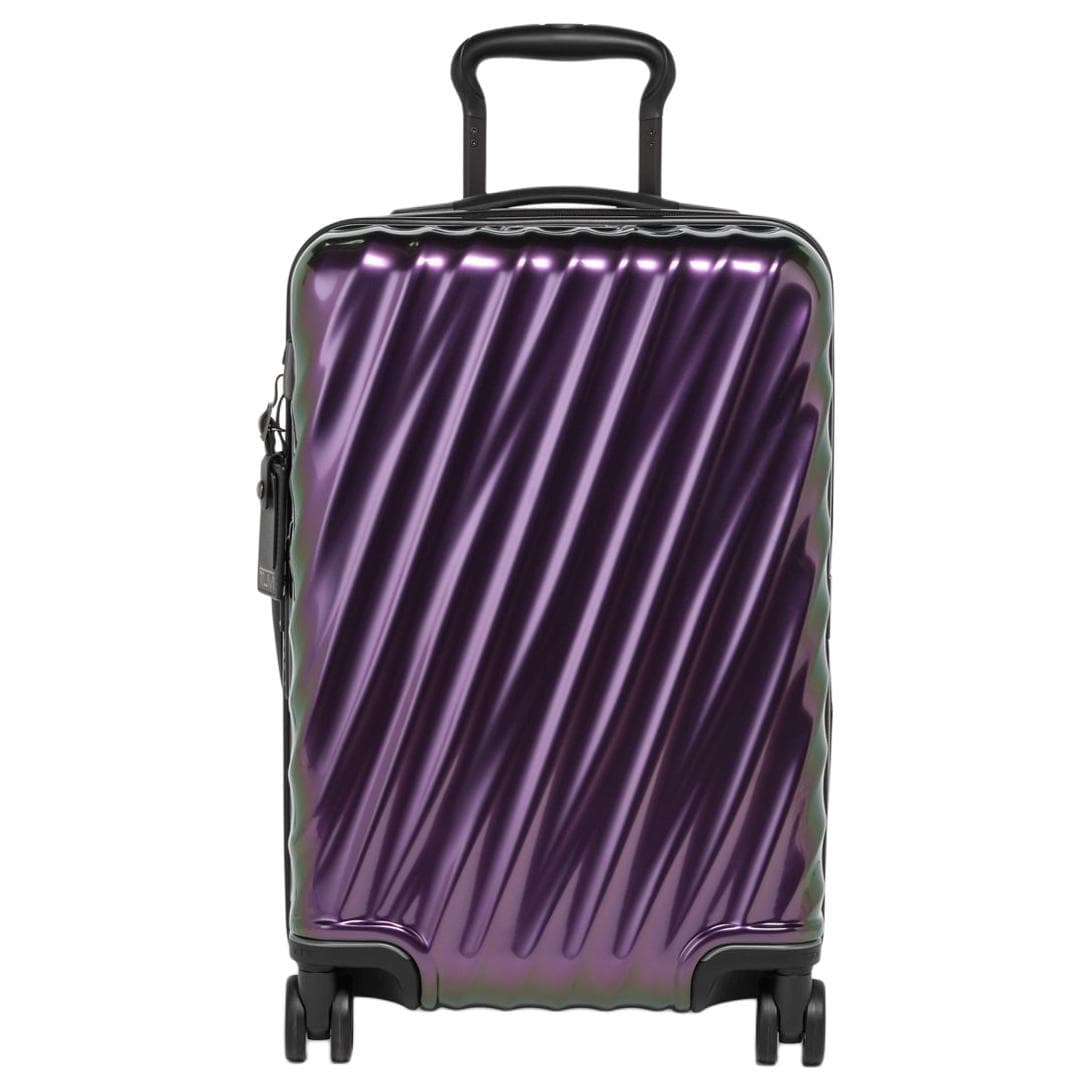 TUMI 19 Degree Polycarbonate Suitcase Luggage Purple 38L
