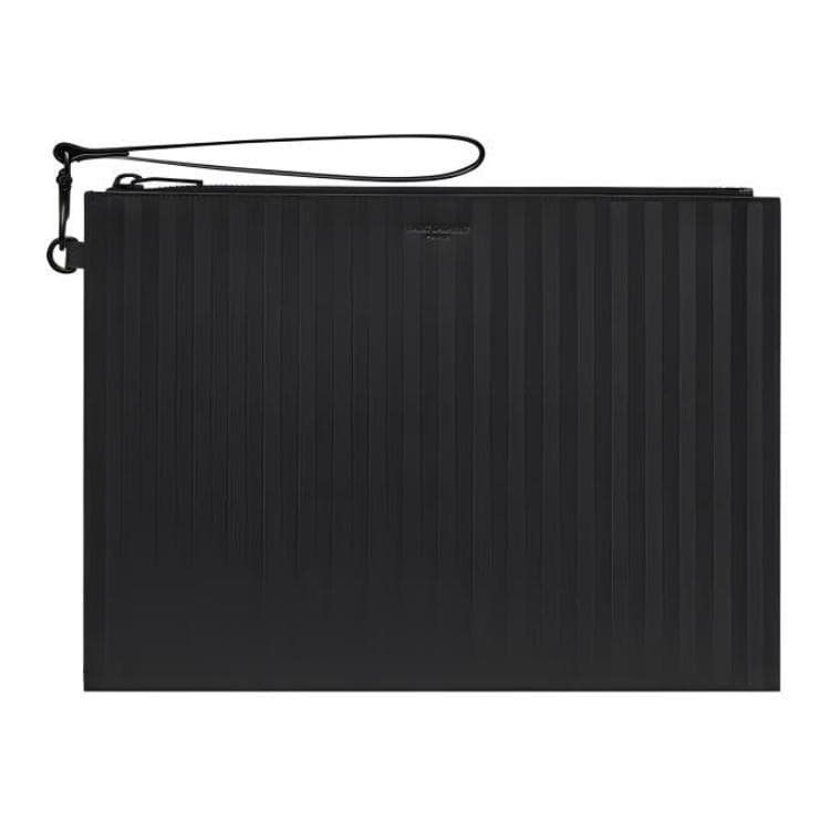 SAINT LAURENT PARIS Cow Tablet Bag Black Basic Set (Bag+Dust Bag)