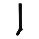[overTheKnee Socks Style 1 Pack]Black