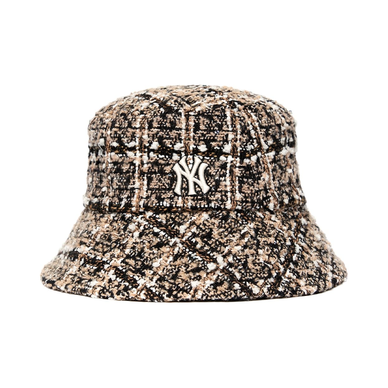 MLB Polyester Bucket Hats Beige