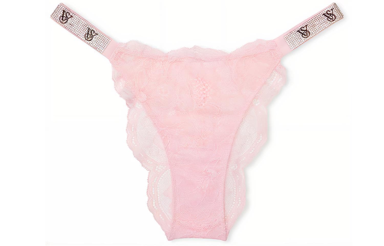 Victoria's Secret Thong 1 Pack (Floral Pink)