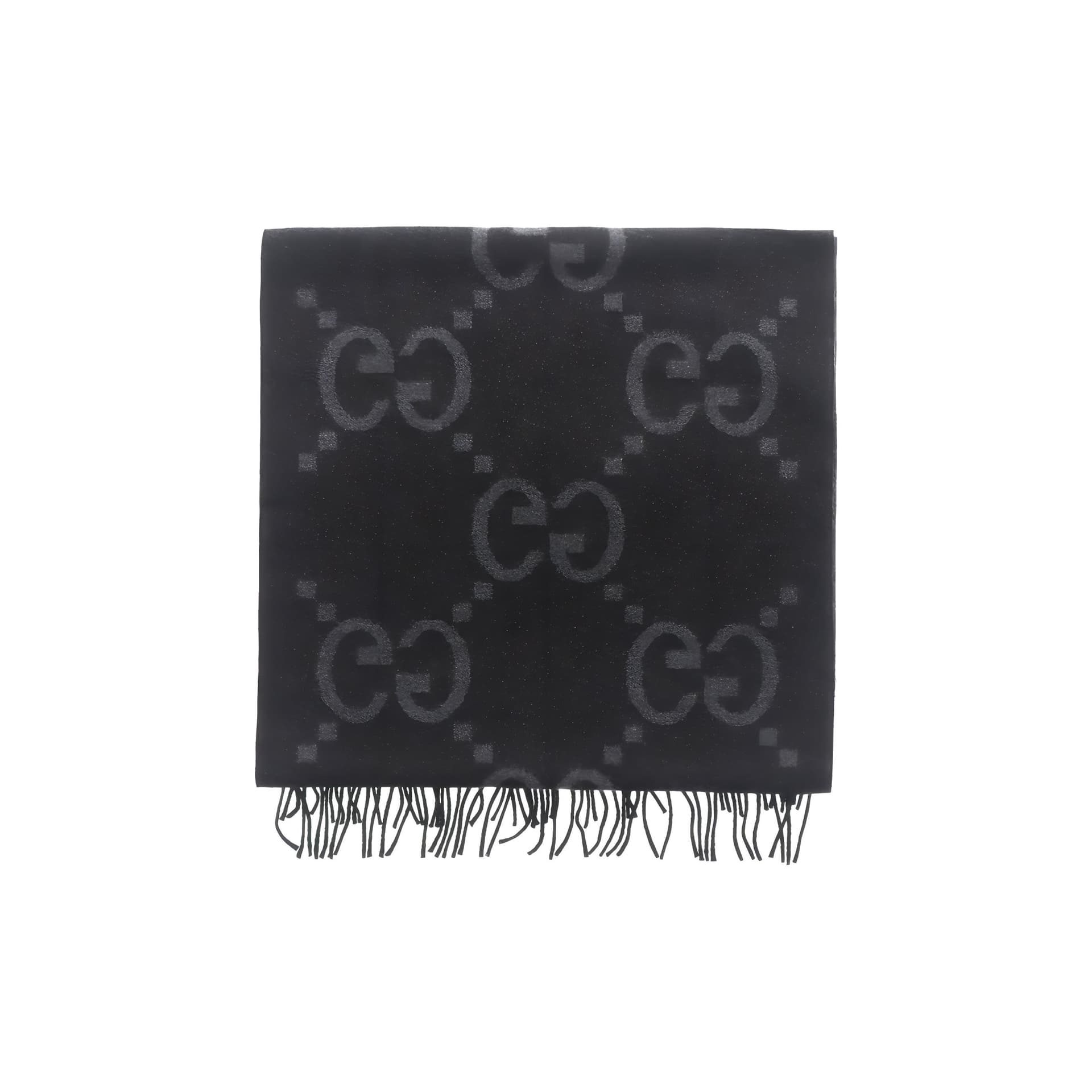 GUCCI Cashmere Knit Gray Black