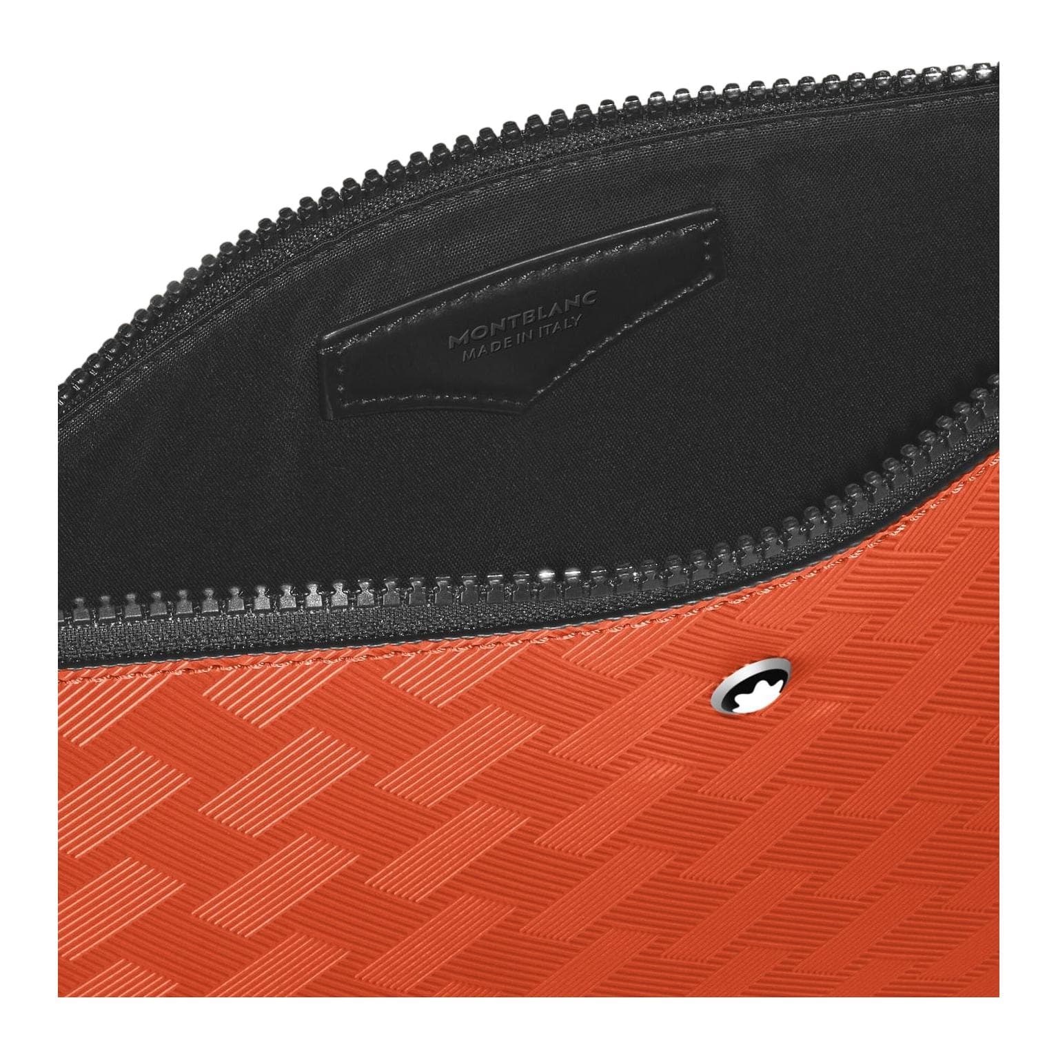 MONTBLANC Cow Clutch Golden Orange Red
