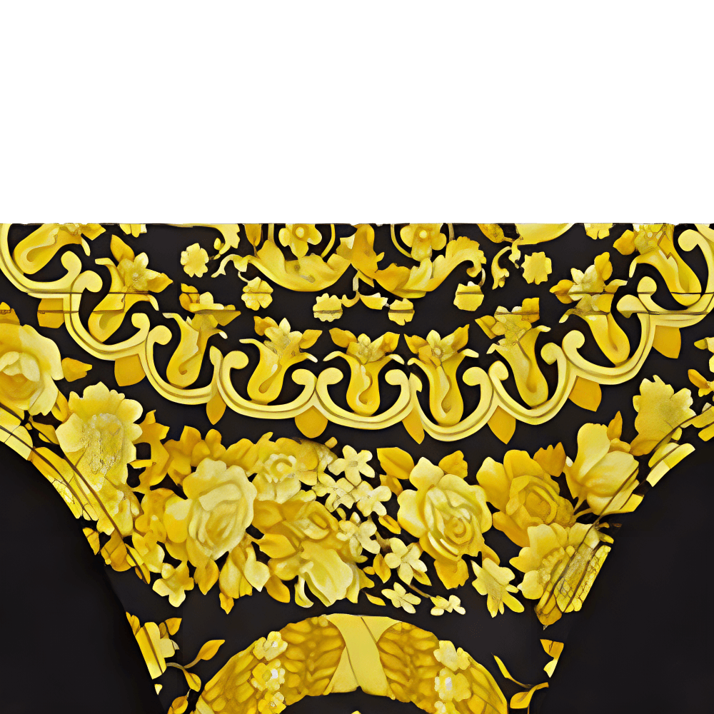 VERSACE Swimming Yellow
