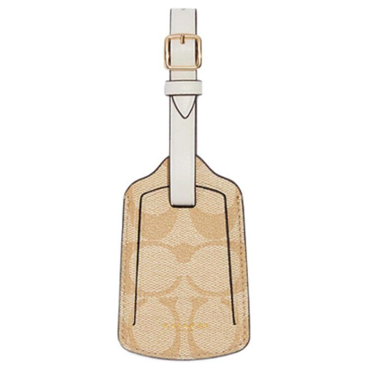 COACH Canvas With Bag Charm Bag Merch Khaki