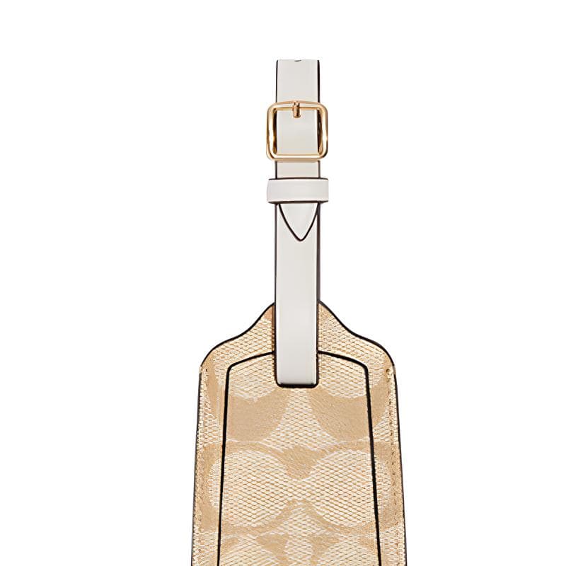 COACH Canvas With Bag Charm Bag Merch Khaki