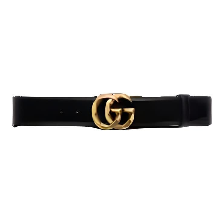 GUCCI Logo Plaque Belt