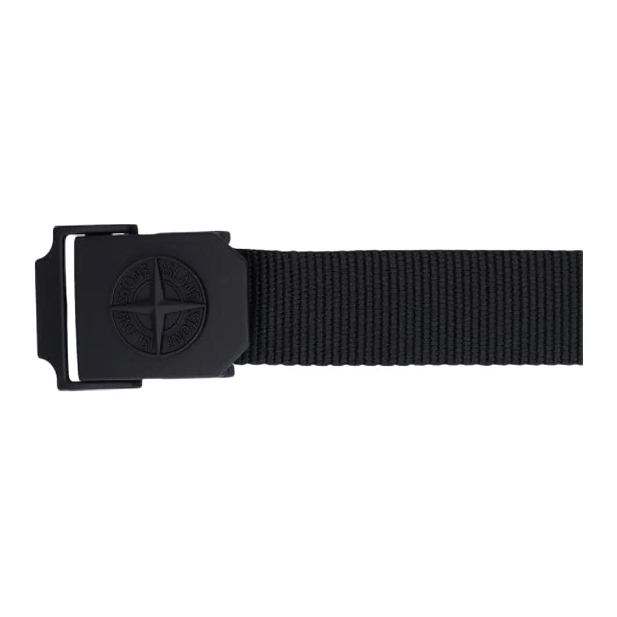 Stone Island logobuckle tape belt
