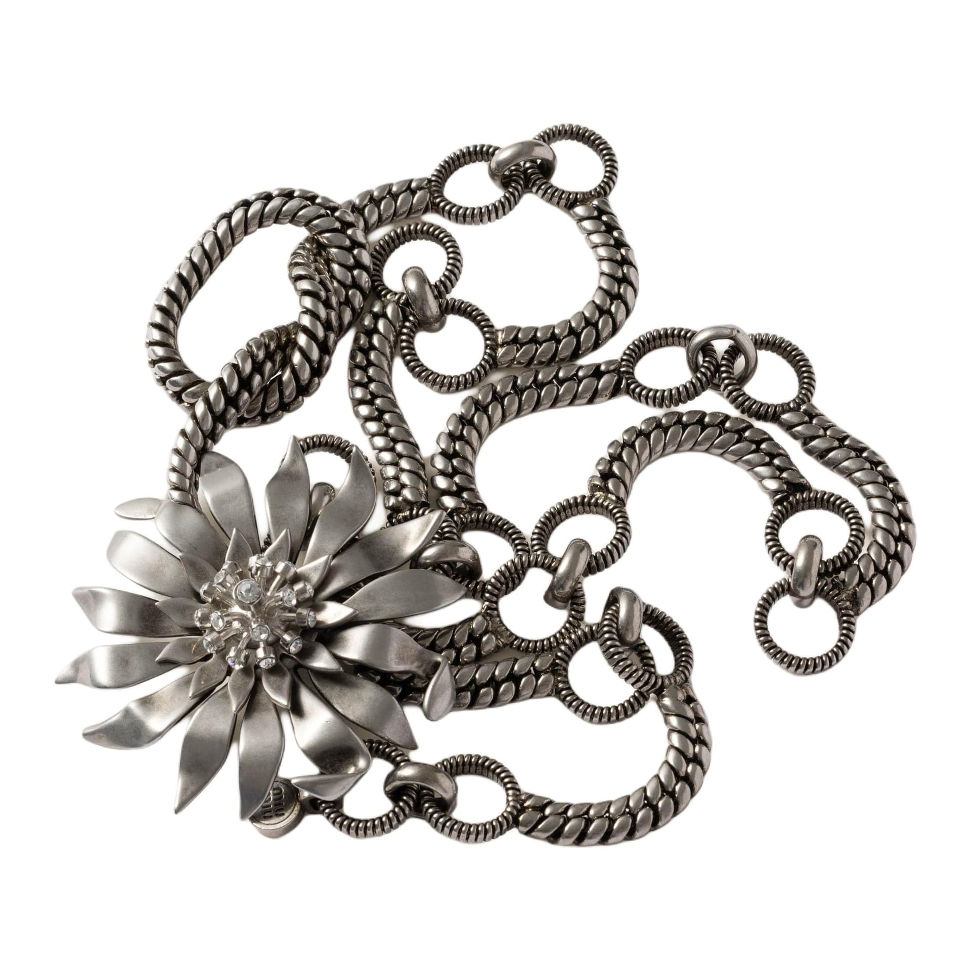 Miu Miu crystalembellished belt