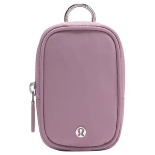 Lululemon Clippable Nano Nylon Key Pouch Lavender