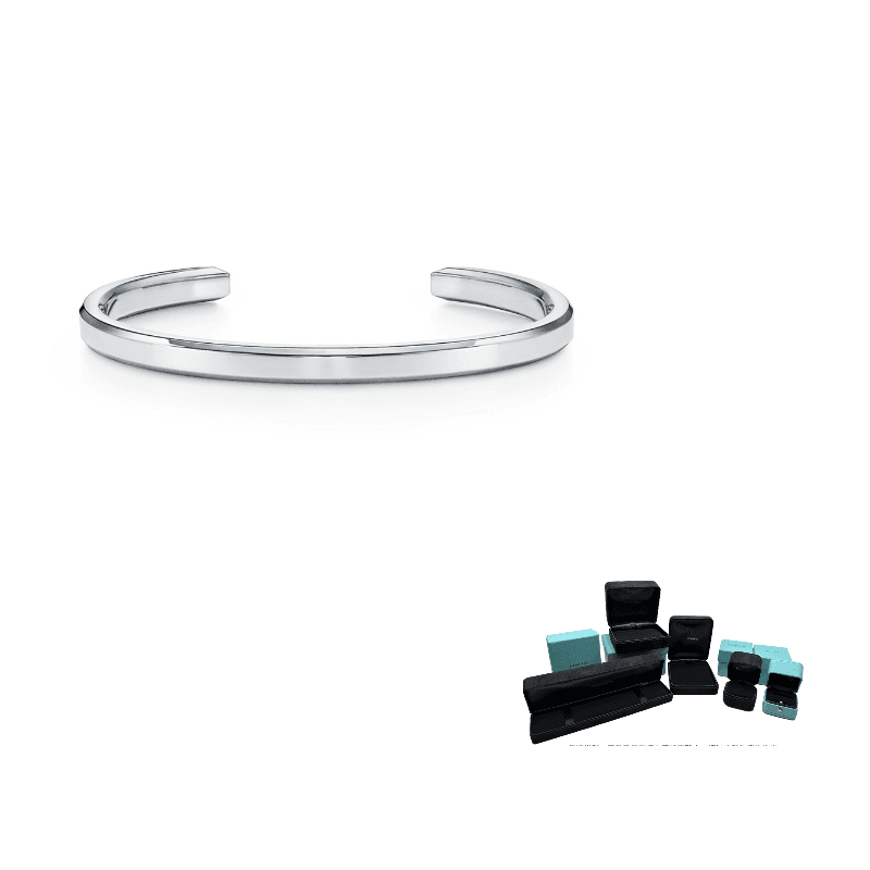 TIFFANY & CO. 1838® 925 Sterling Silver Bangles Silver
