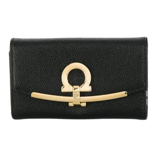FERRAGAMO Key Pouch Black