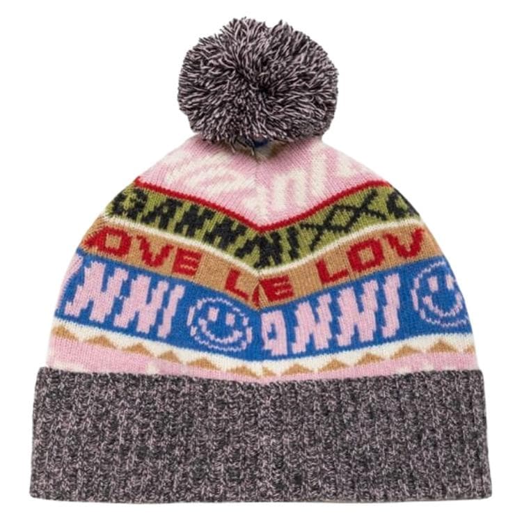 GANNI Graphic Beanie