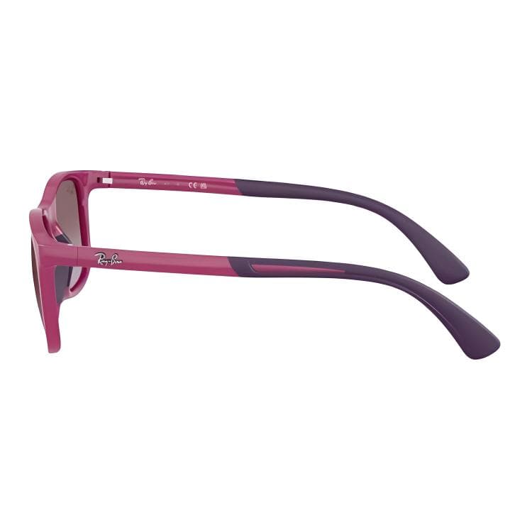 RayBan Injection Molded Square Sunglasses Kids' Pink