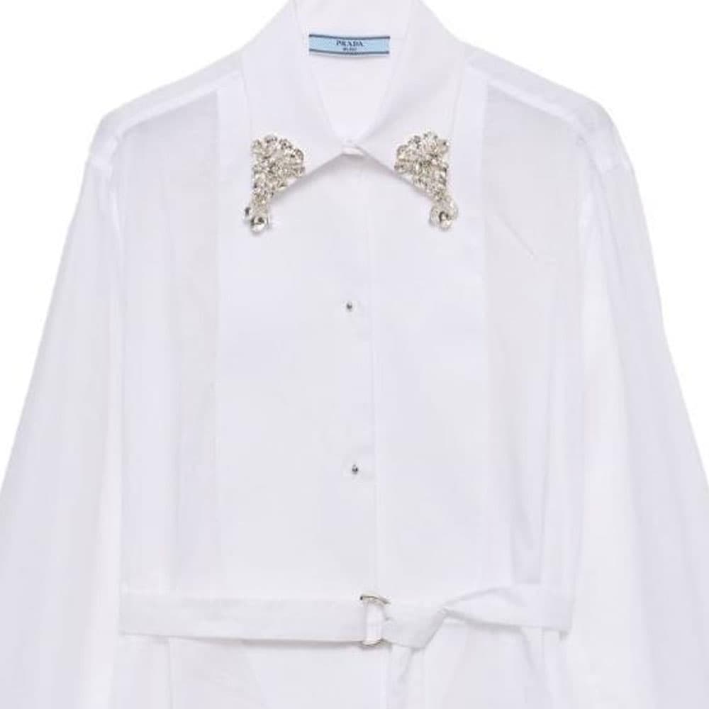 PRADA Short Batiste Jumpsuit