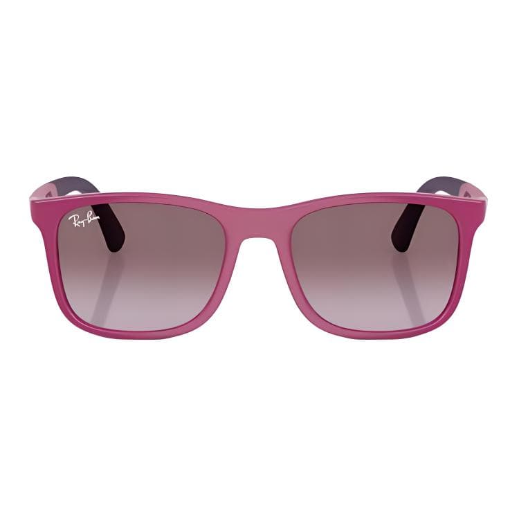 RayBan Injection Molded Square Sunglasses Kids' Pink