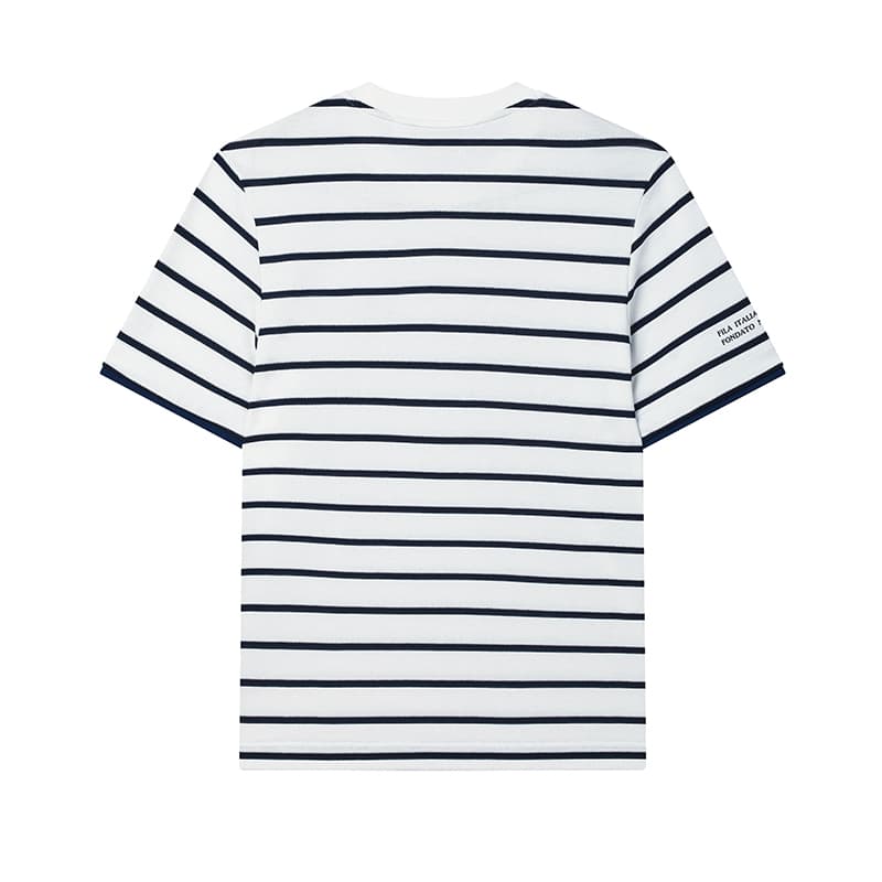 FILA Heritage T Shirt Cloud White