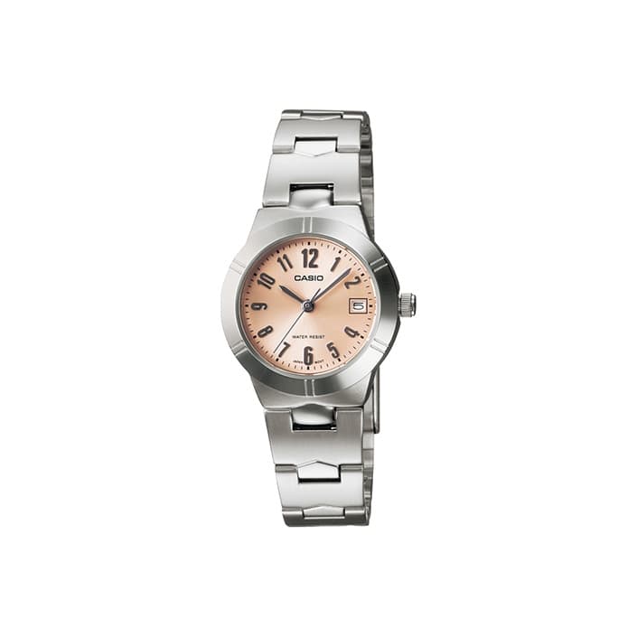 CASIO STANDARD Crushed Ice Quartz Movement Alloy Strap Watch Watch Gold Dial