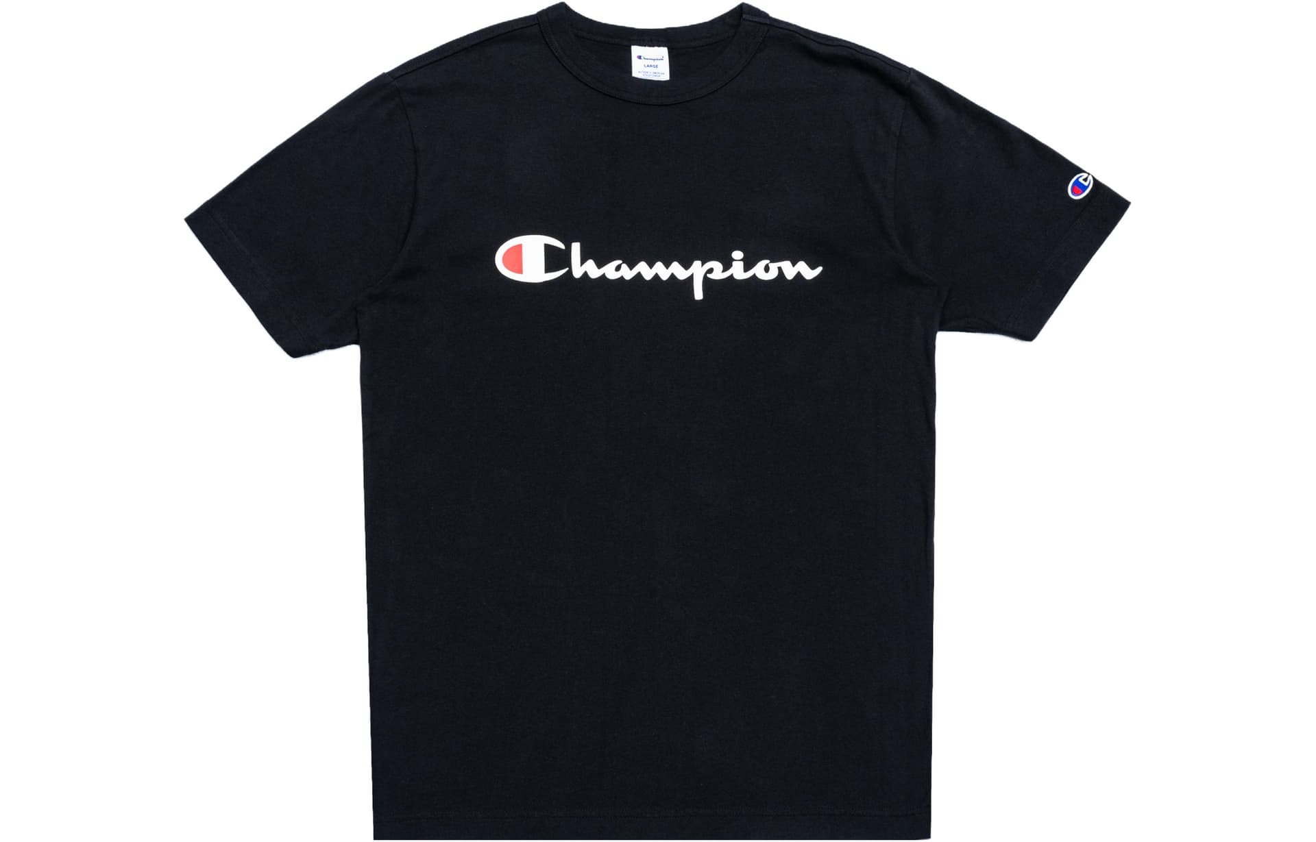 Champion Logo ShortSleeved TShirt Black M