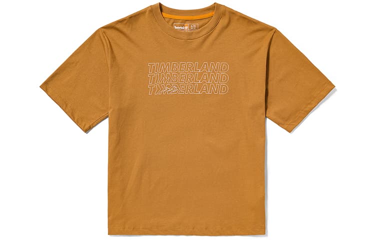Timberland TShirts Wheat Crew Neck Thin Straight Fit