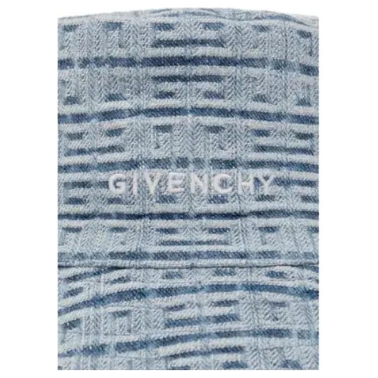 Givenchy Cotton Bucket Hats Blue