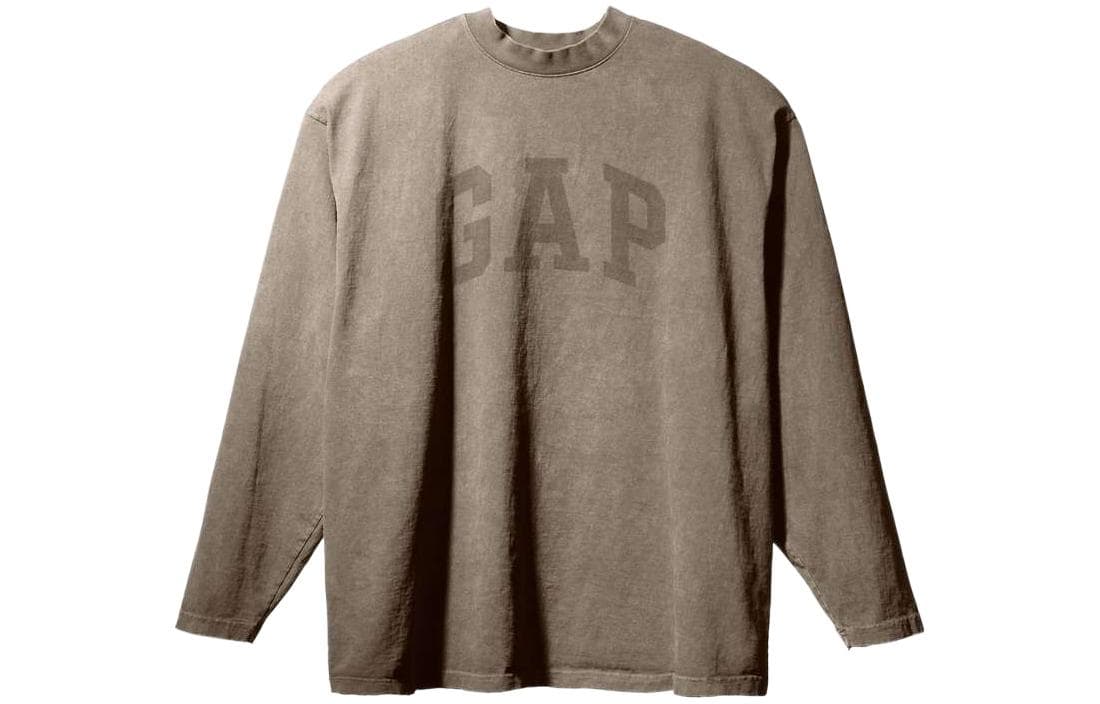 YEEZY Gap Engineered By Balenciaga Dove L/S T shirt Brown