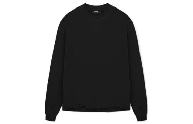 REPRESENT TShirts Black Crew Neck Moderate Straight Fit
