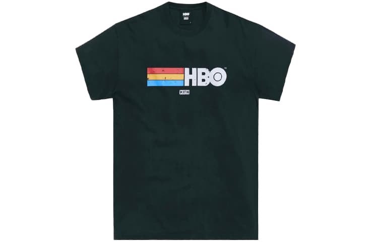 KITH Hbo Rainbow Logo Vintage Tee