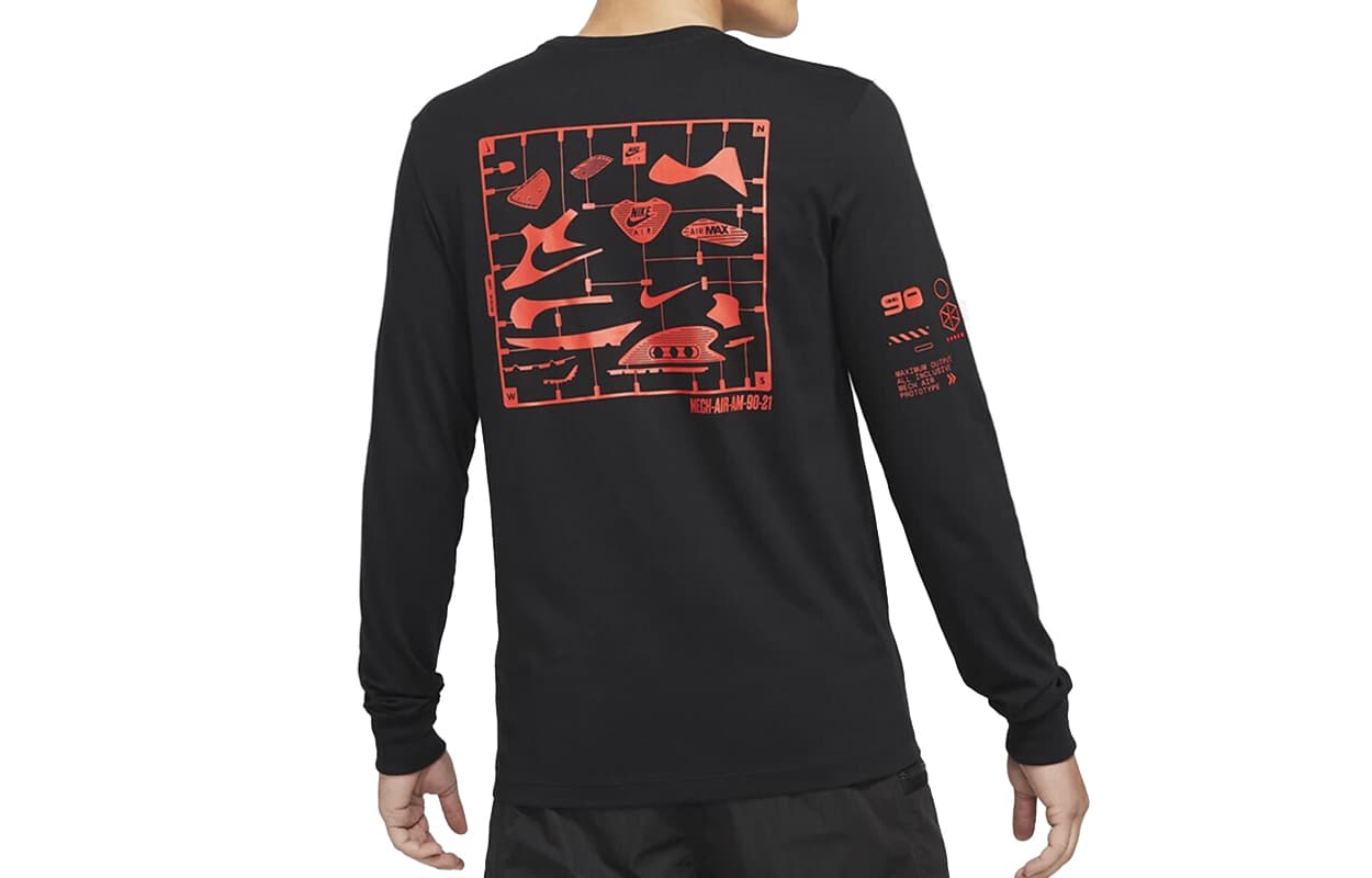 Nike TShirts Black Crew Neck Moderate Straight Fit