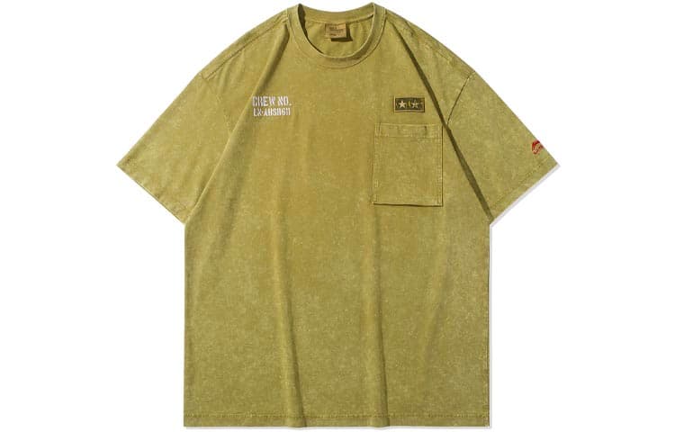 Li Ning T Shirts Tawny Crew Neck Moderate Straight Fit Tawny