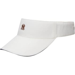 MLB Original Design Cotton, Polyester Sun Protection Hats White