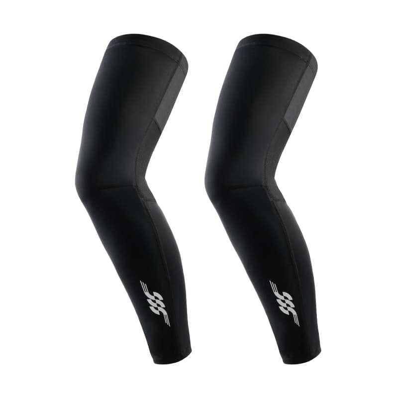 HLA Polyamide Sun Protection Leg Covers Cool Elegant Black