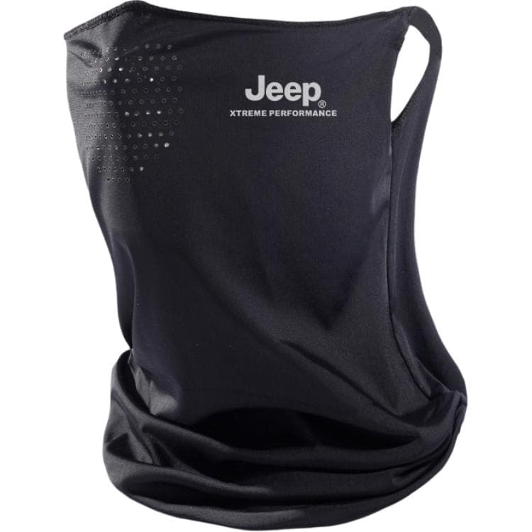 Jeep Polyester Sun Protection Masks Black