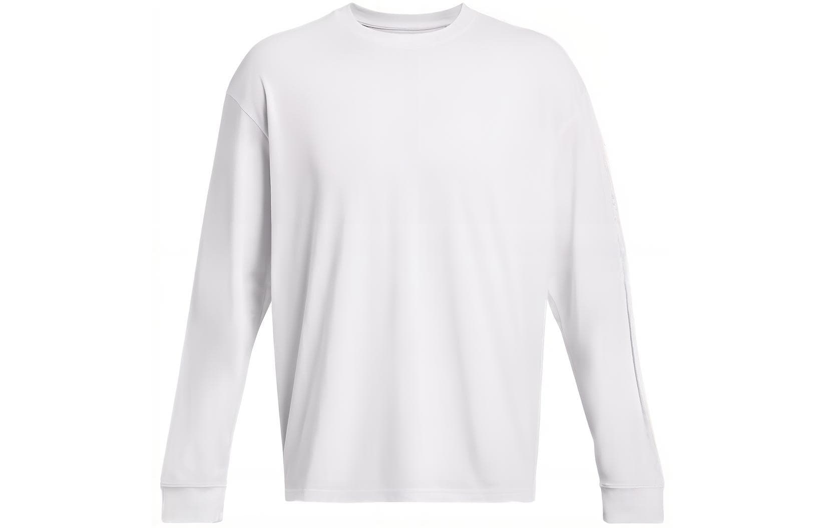 Under Armour SS24 Drop Shoulder Sleeve T Shirt White