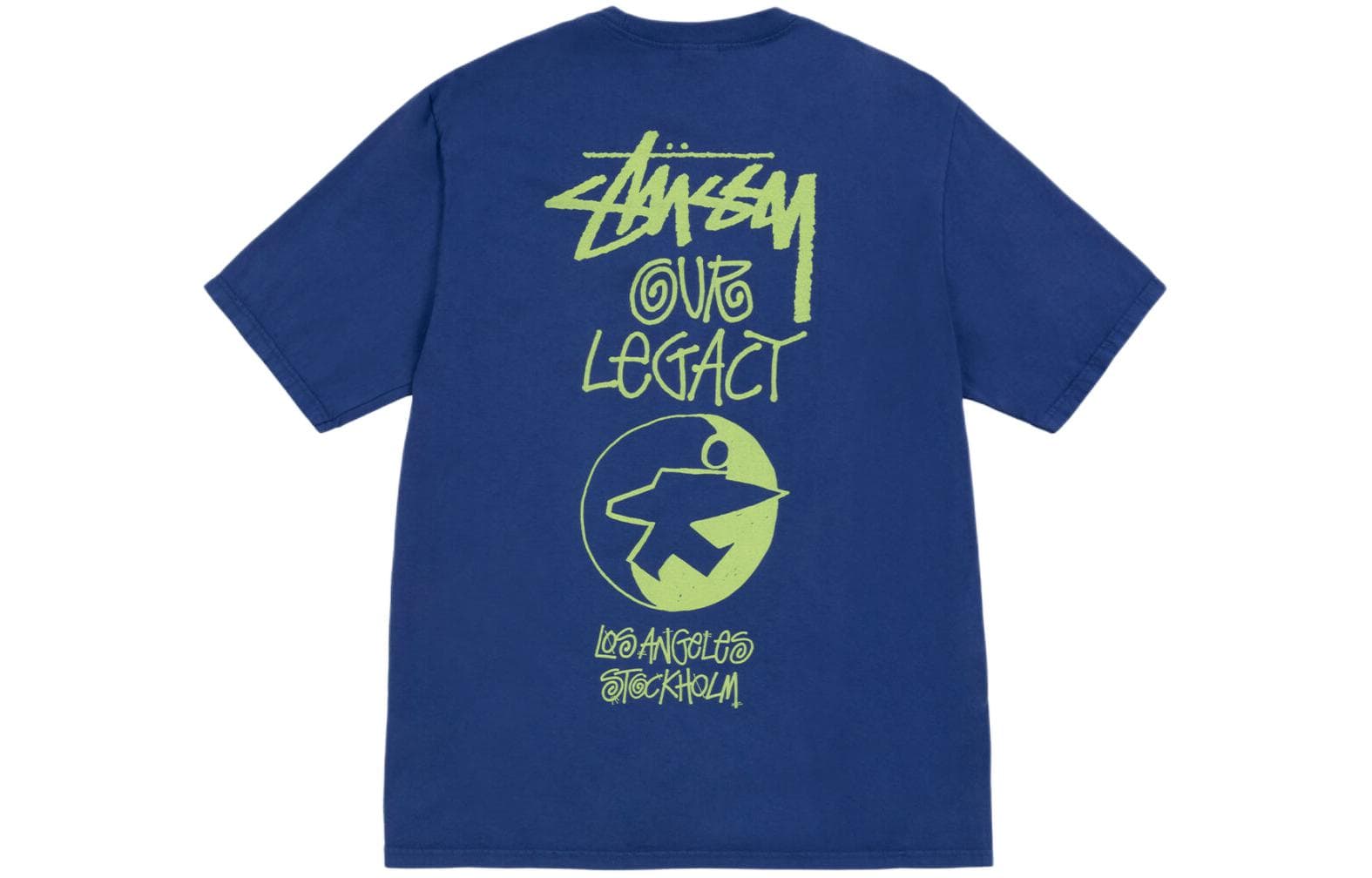 Stussy x Our Legacy 8 Ball Ying Yang pigmentdyed Tshirt