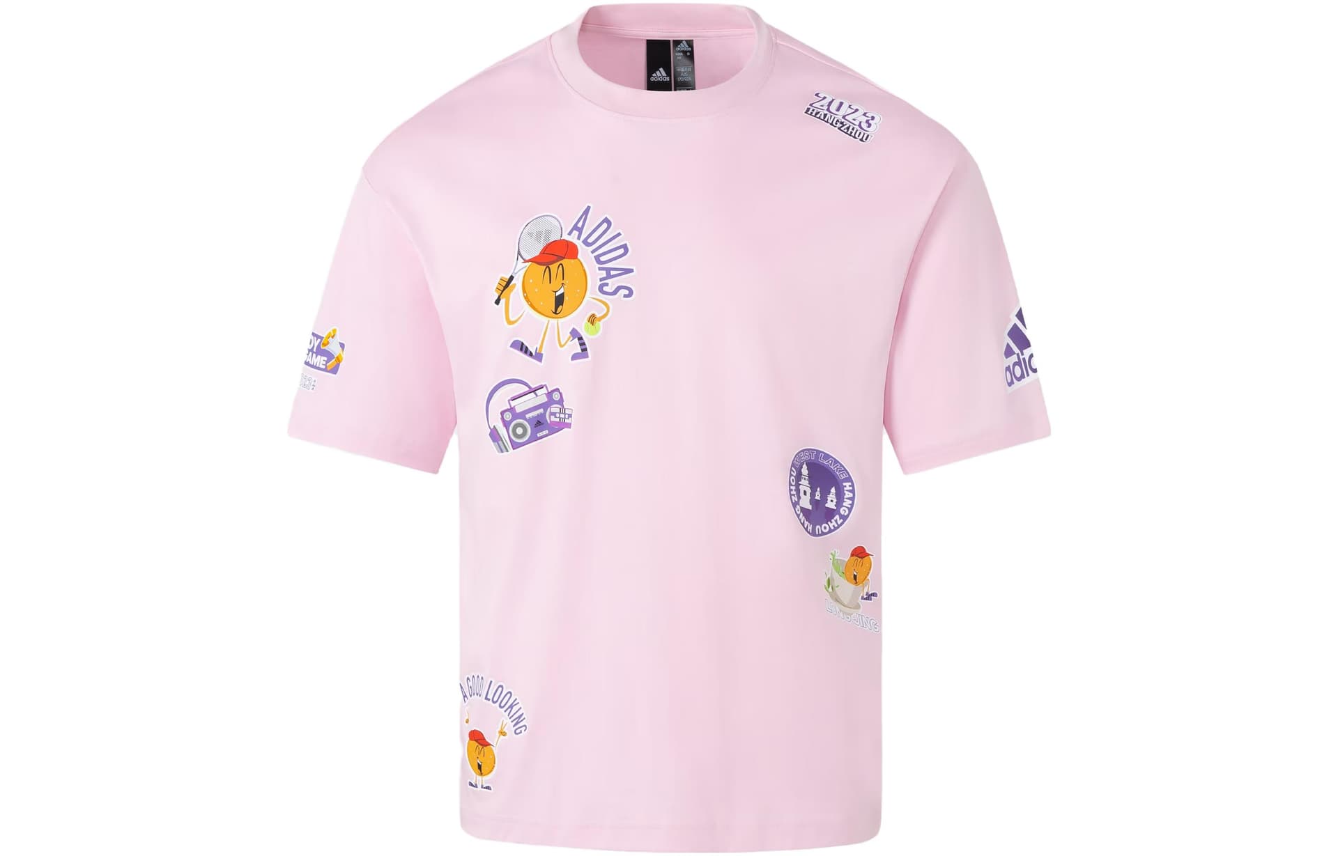 Adidas T Shirt Clear Pink