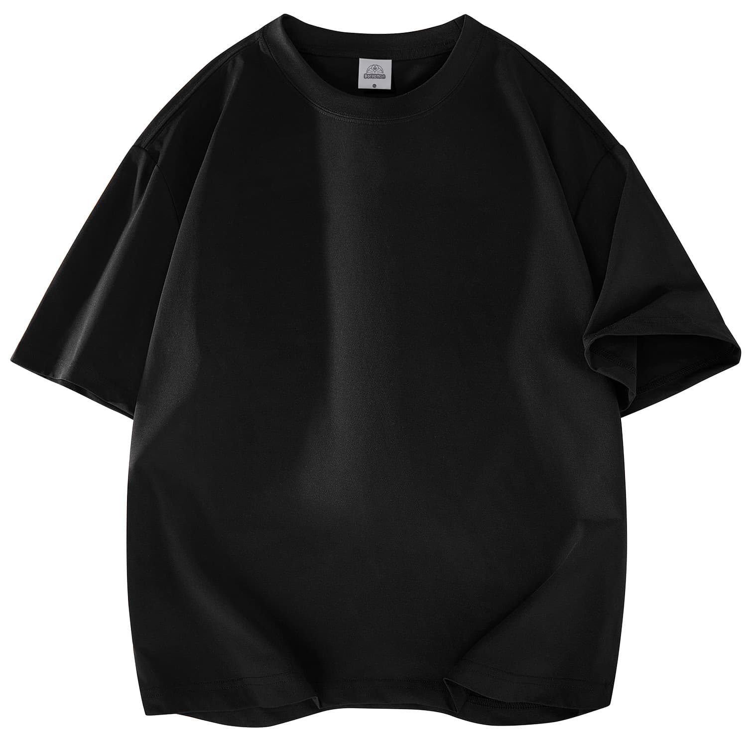 Doraemon TShirts Crew Neck Moderate Straight Fit