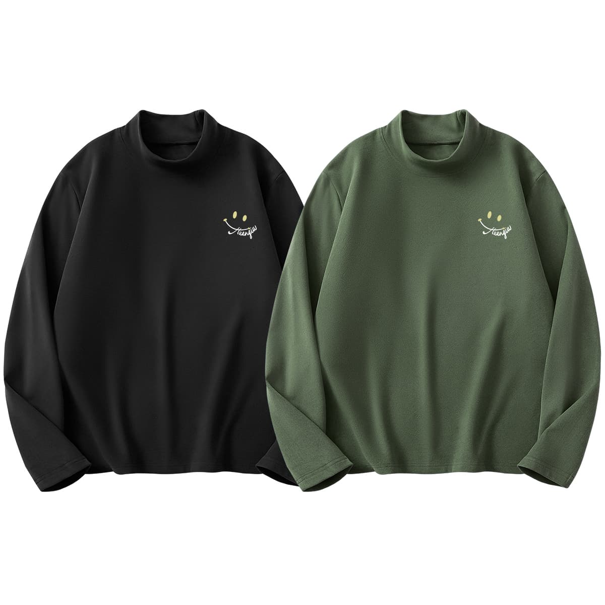 HUANQIU Sports Thermal Moderate [Upgraded]Black+Army Green