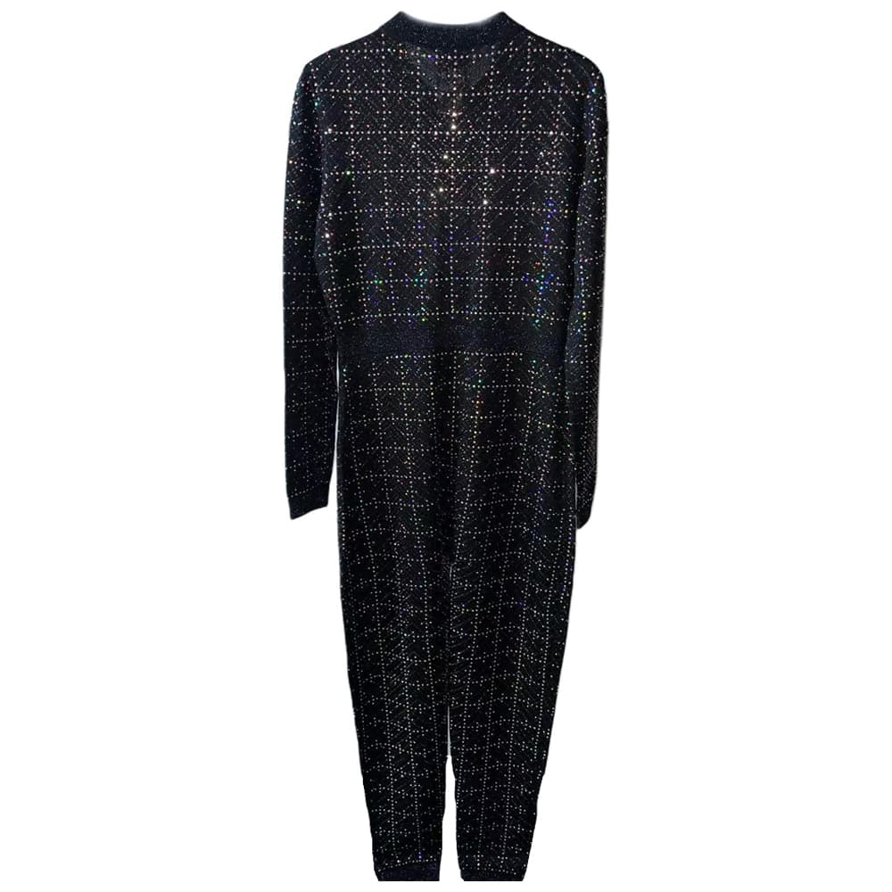 CHANEL 21K Jumpsuit Black
