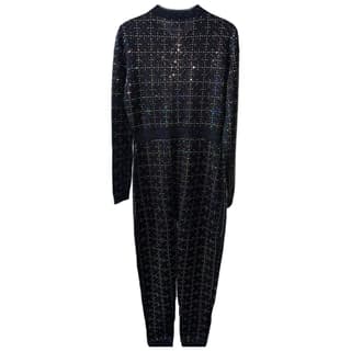 CHANEL 21K Jumpsuit Black