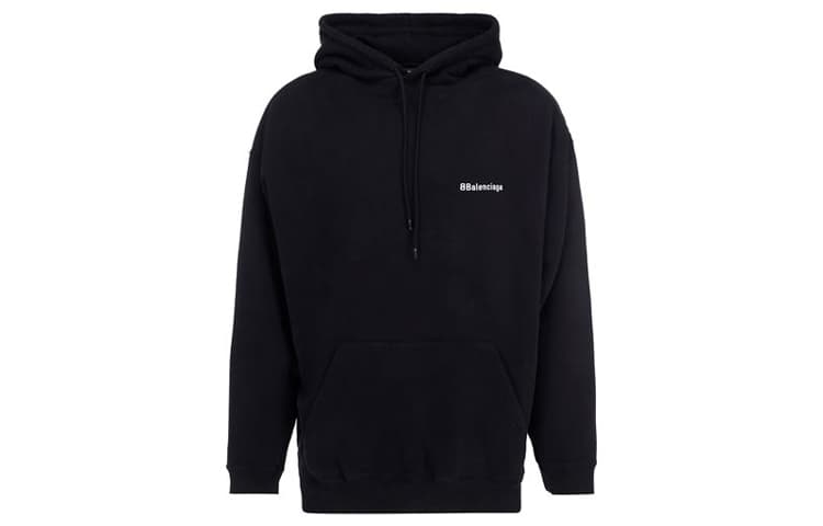Balenciaga Corporate Logo Popover Hoodie
