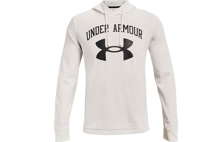 Under Armour Rival Sweatshirts White Hooded Moderate Regular White