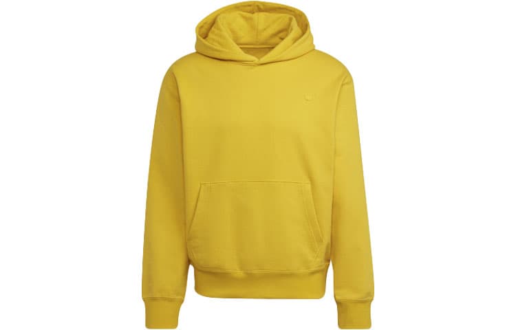 Adidas Originals Blue Version Sweatshirts Yellow Hooded Moderate Regular